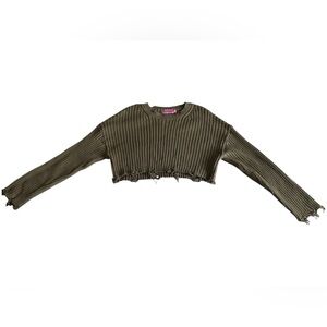 Edikted Cropped Sweater